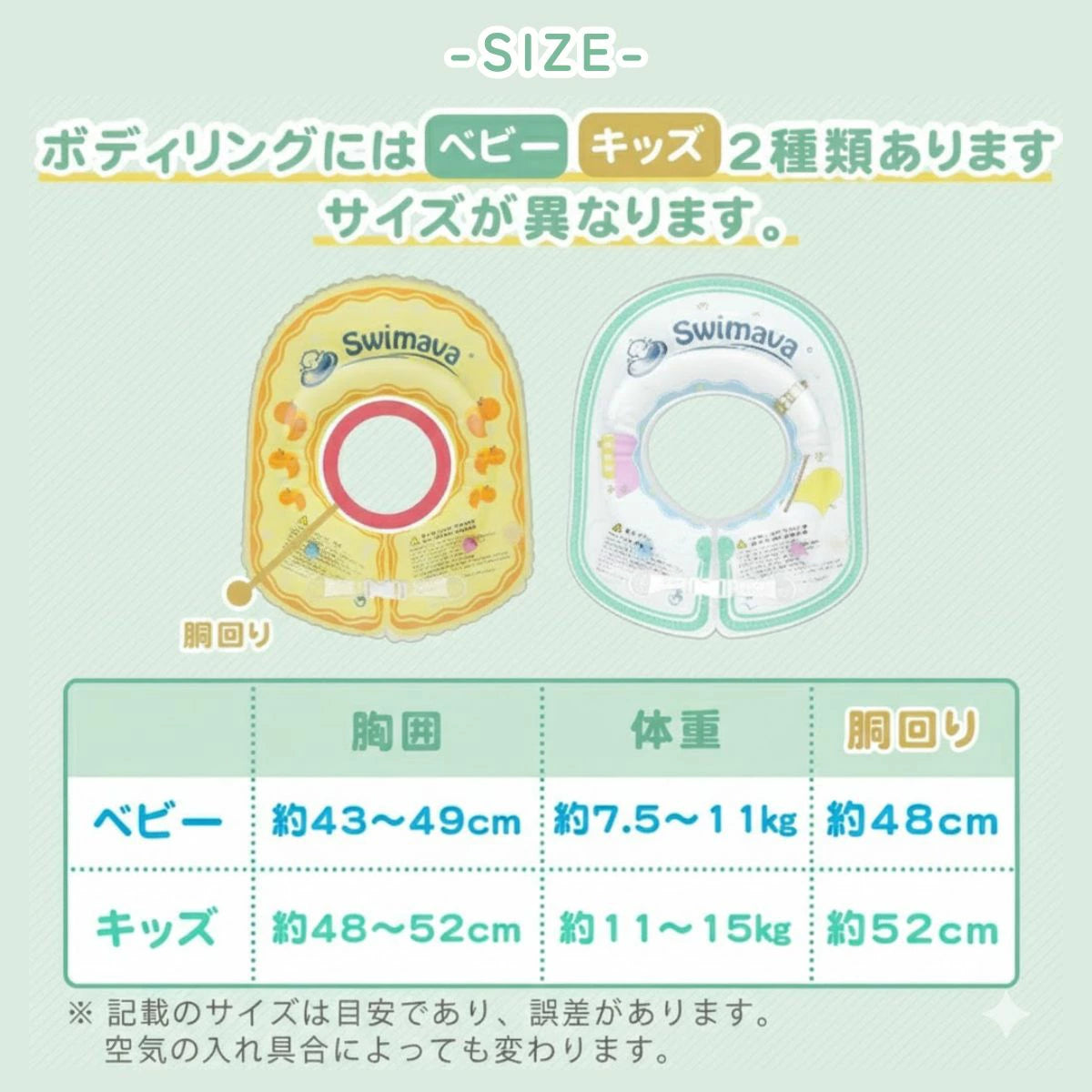 スイマーバ ボディリング
