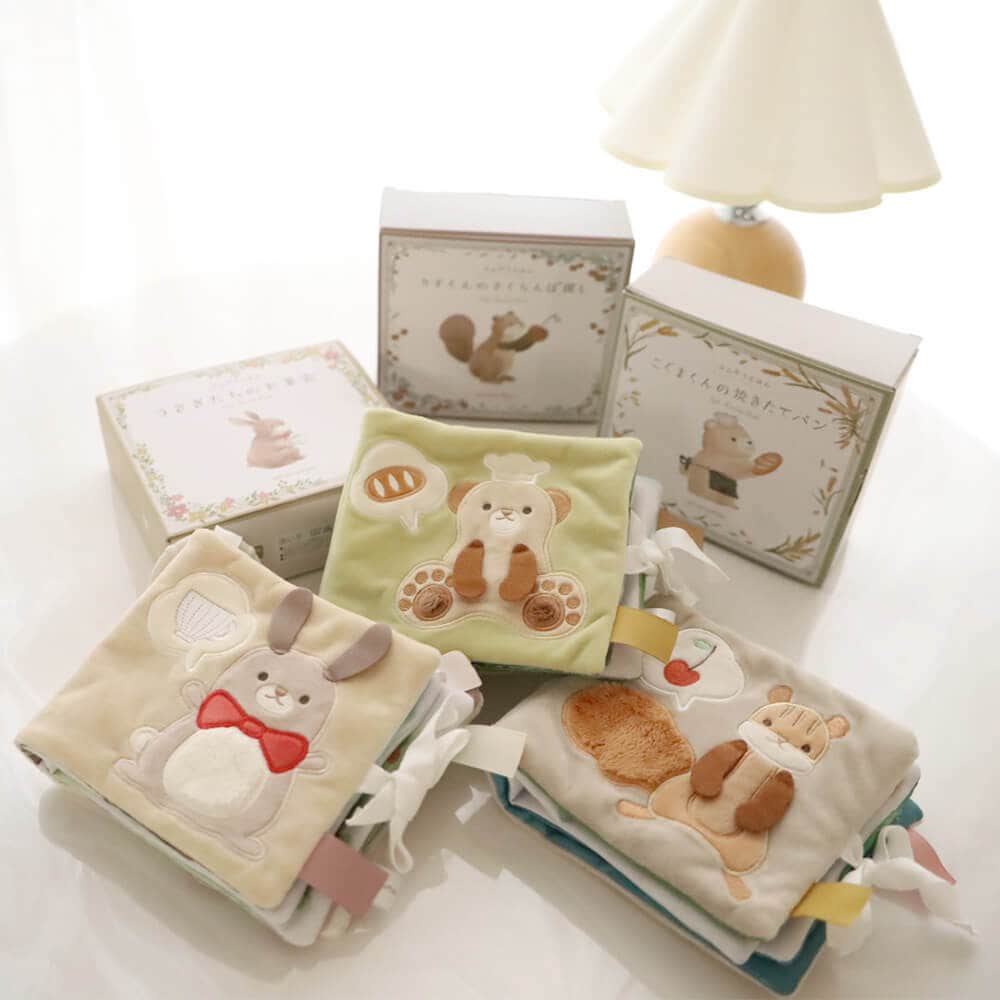 布絵本 アマノッポ ふんわりえほん しかけ絵本 対象年齢 5ヶ月~ 出産祝い