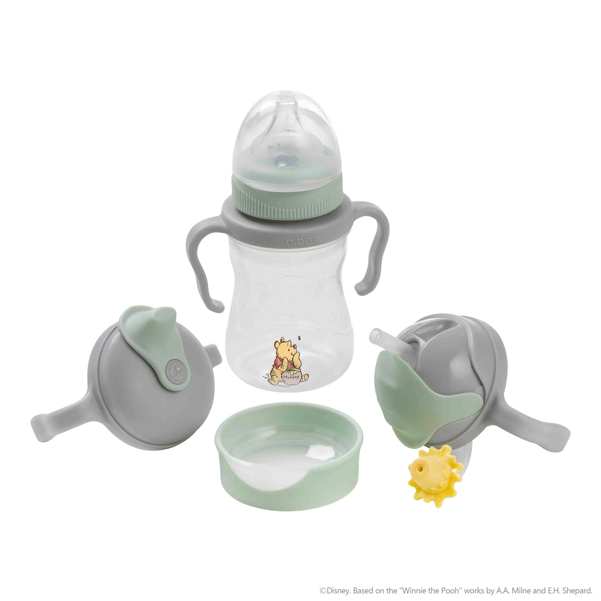 ステップアップマグ (哺乳びん コップ飲み スパウトマグ ストローマグ )4点セット