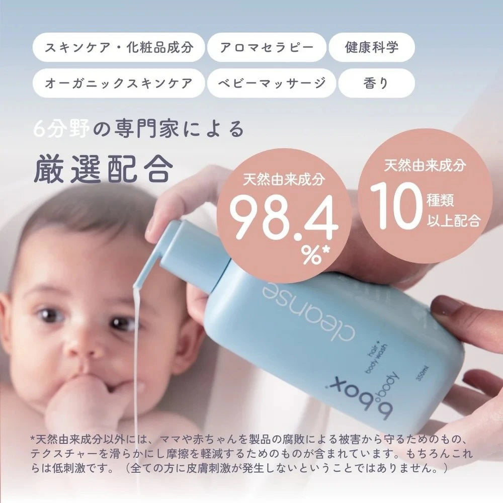 クレンズ cleanse ヘア+ボディウォッシュ 髪 全身用 ジェルソープ ボディソープ
