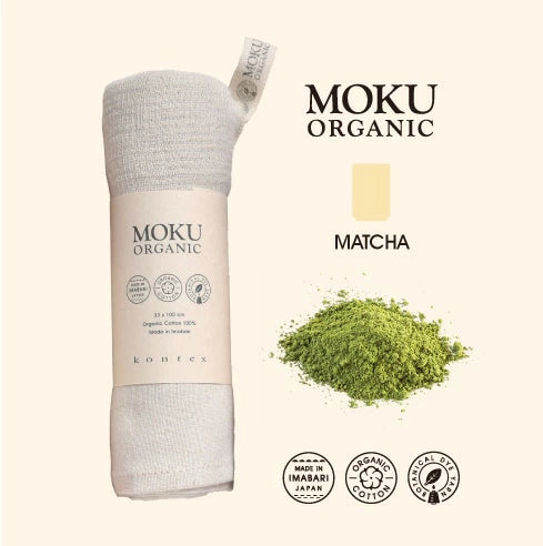 MOKU ORGANIC モクオーガニック フェイスタオル 33×100cm 今治製 綿100%