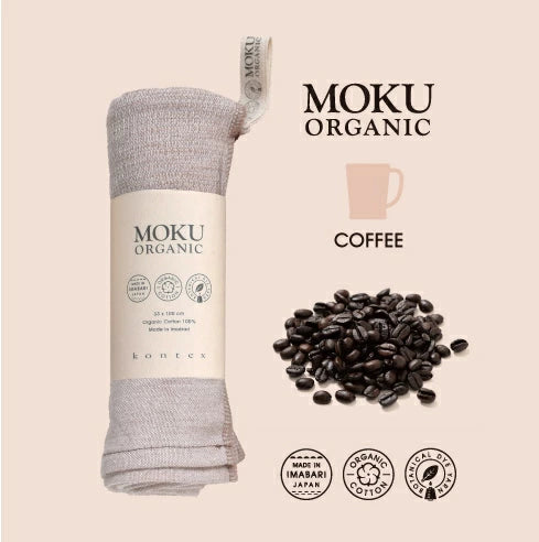 MOKU ORGANIC モクオーガニック フェイスタオル 33×100cm 今治製 綿100%