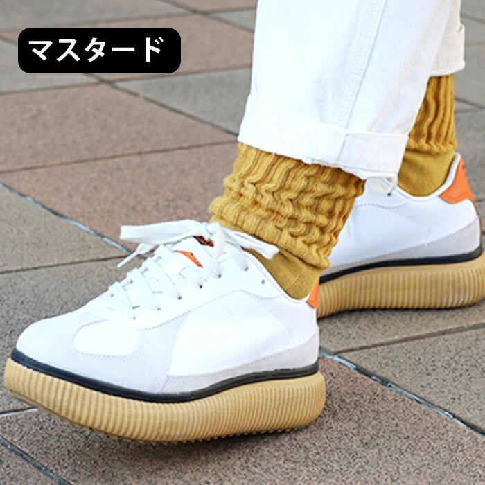 履くタオル 靴下 くつ下 オーガニック 全7色 2サイズ S Mサイズ【3本以上で送料無料】