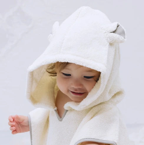 MOCO フード付ポンチョ 今治バスタオル