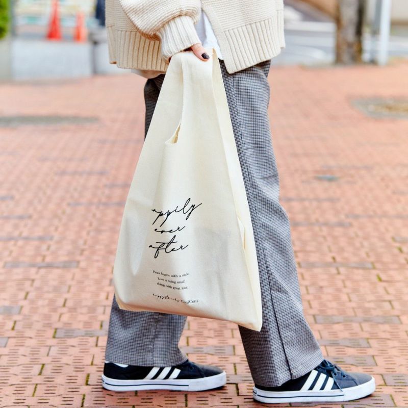 布製マルシェバッグ:ギフトラッピングにおすすめ!