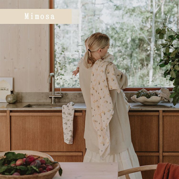 スワドル ガーゼ おくるみ 110x110cm モスリンコットン 100%