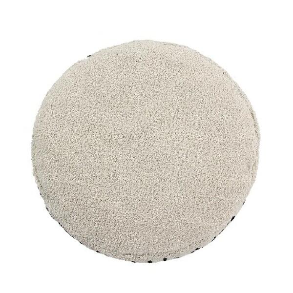 『洗える』 LorenacanalsロレーナカナルズPouffe ABC Natural - Blackクッション 洗えるクッション 子ども部屋 インテリア インテリア雑貨 リビング おしゃれ