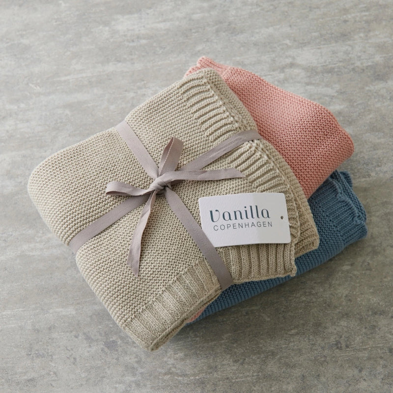 バニラコペンハーゲン おくるみブランケット 全3色 【無料ギフトボックス付】ベビーケット ブランケットひざ掛け 膝掛け 洗える 洗濯可