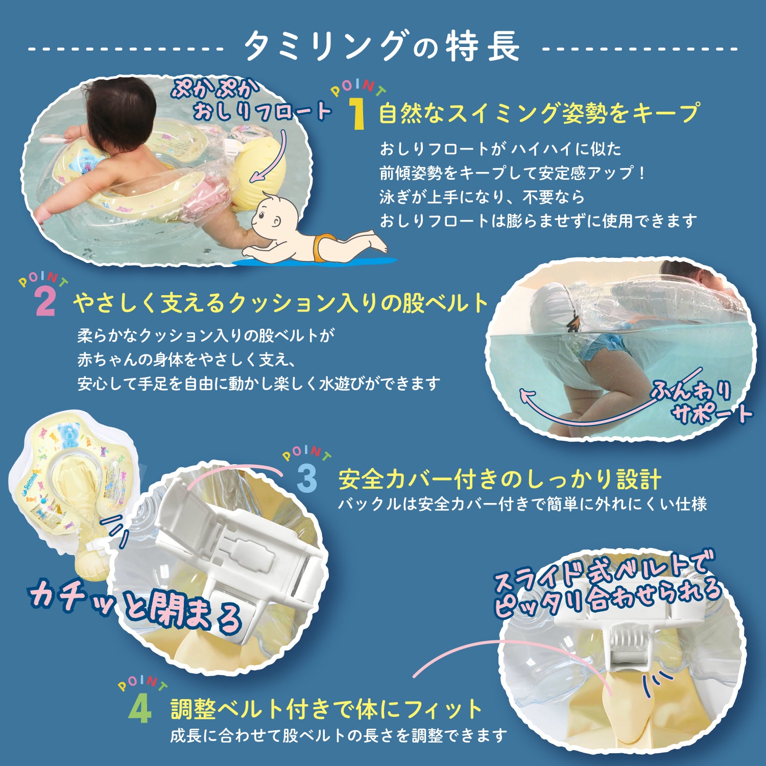 スイマーバ タミリング