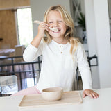 【ギフトBOX入】ひっくり返らない ベビー食器 シリコン ボウル & スプーン 2点セット