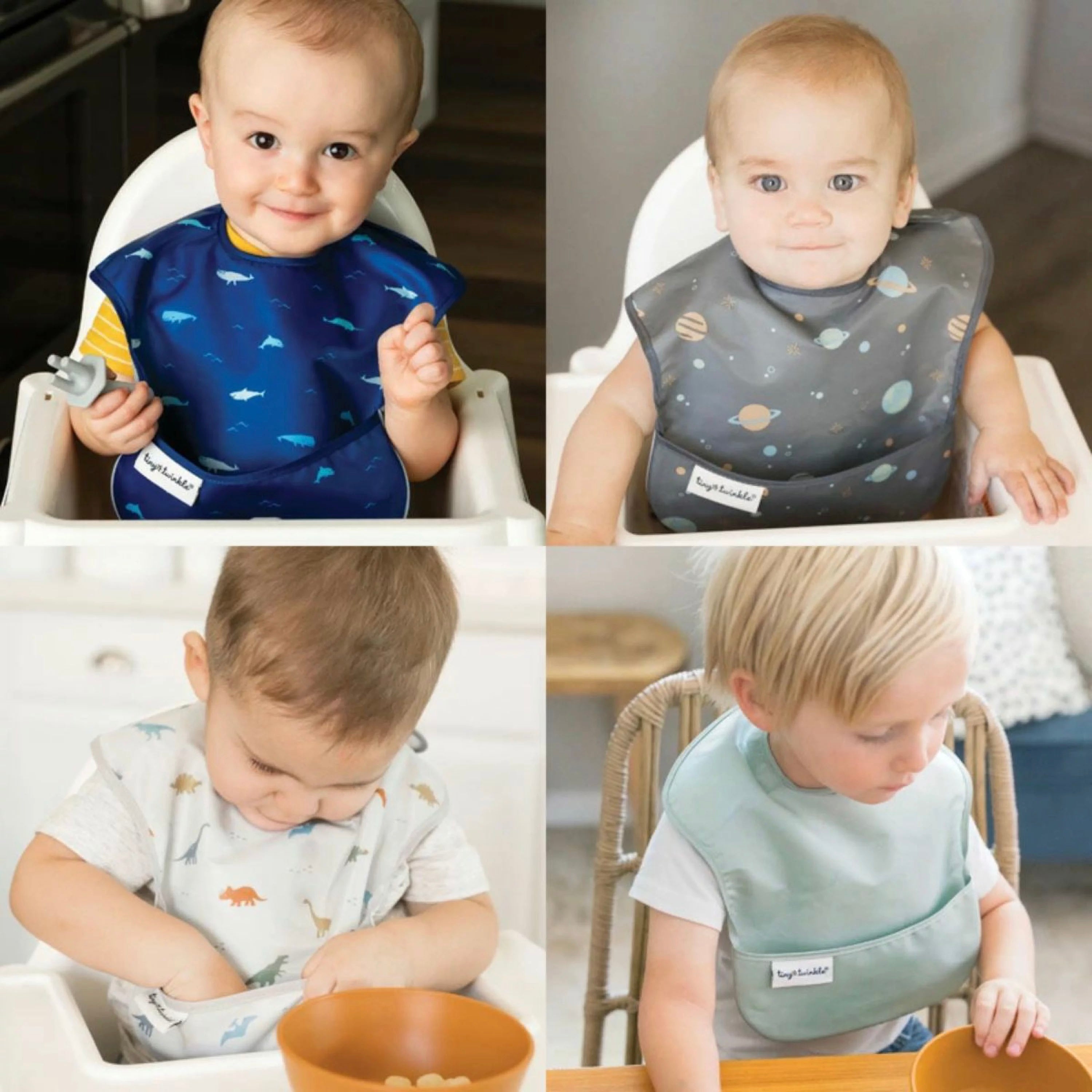 タイニートゥインクル お食事エプロン 3枚セット イージービブ 正規品