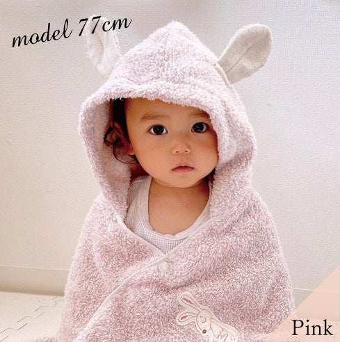 シュエット フード付ポンチョ 今治バスタオル