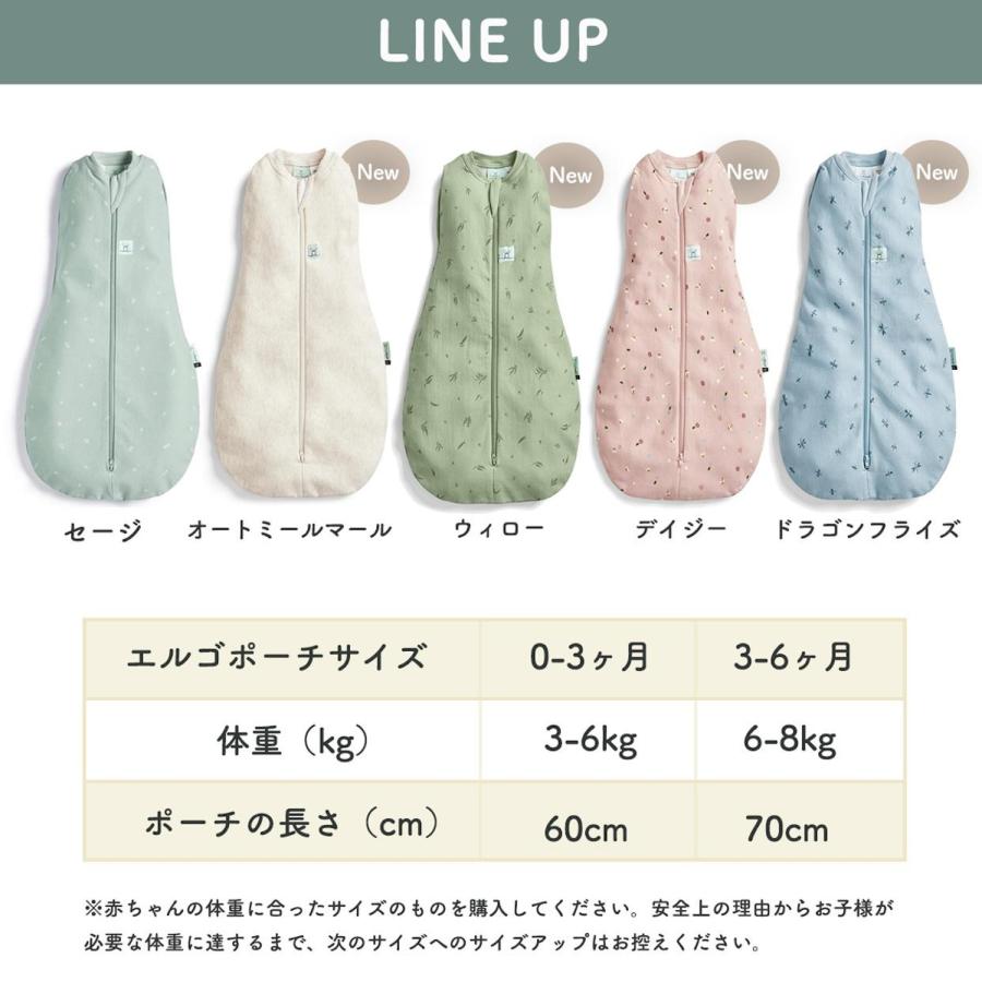 夏用 コクーンスワドル 0.2TOG 24~26℃の室温向け
