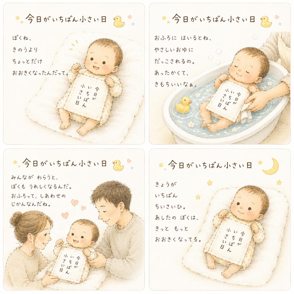 ベビタブ ファーストバスデー キット 商品画像