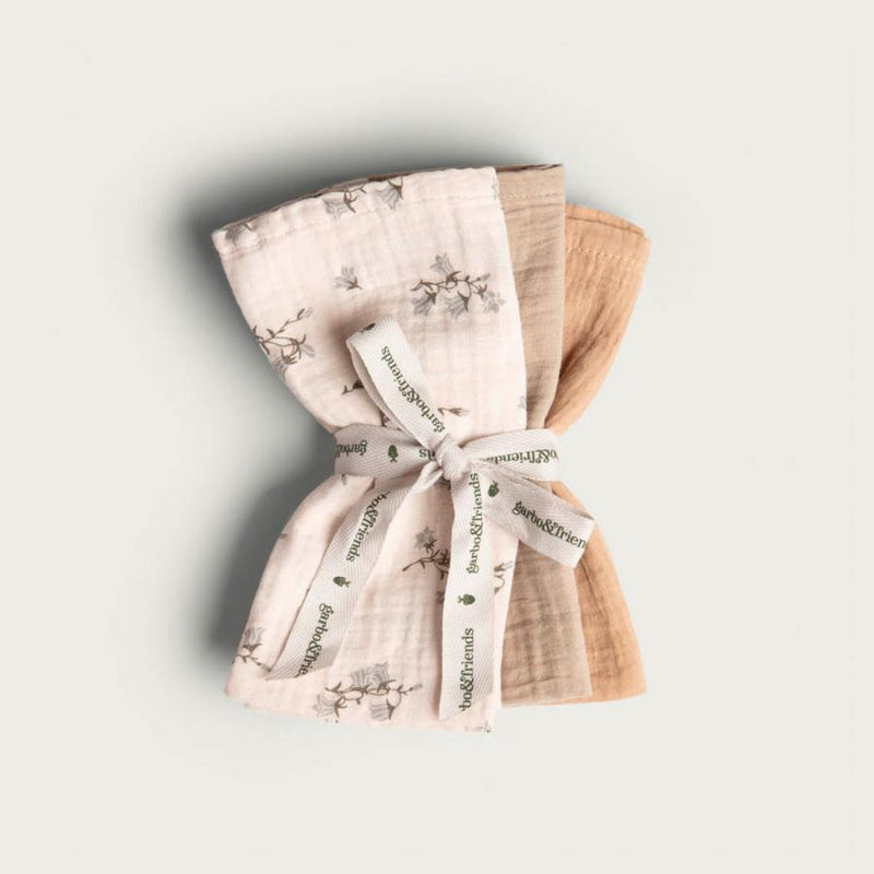 ガルボアンドフレンズ ガーゼクロス3枚セット