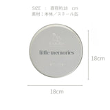 Vanilla Copenhargen バニラコペンハーゲン ハンド＆フット プリントボックス 赤ちゃん 手足 型 手形 足形 粘土 出産祝い プレゼント メモリアル 成長記録 缶 飾る