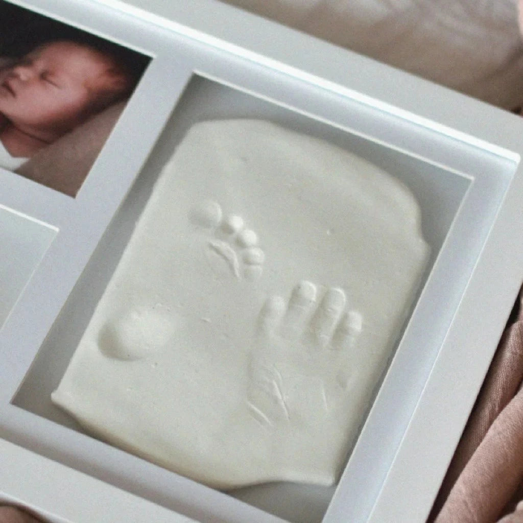 ハンド＆フット プリントキット フォトフレーム付き M 赤ちゃん 手形 足形