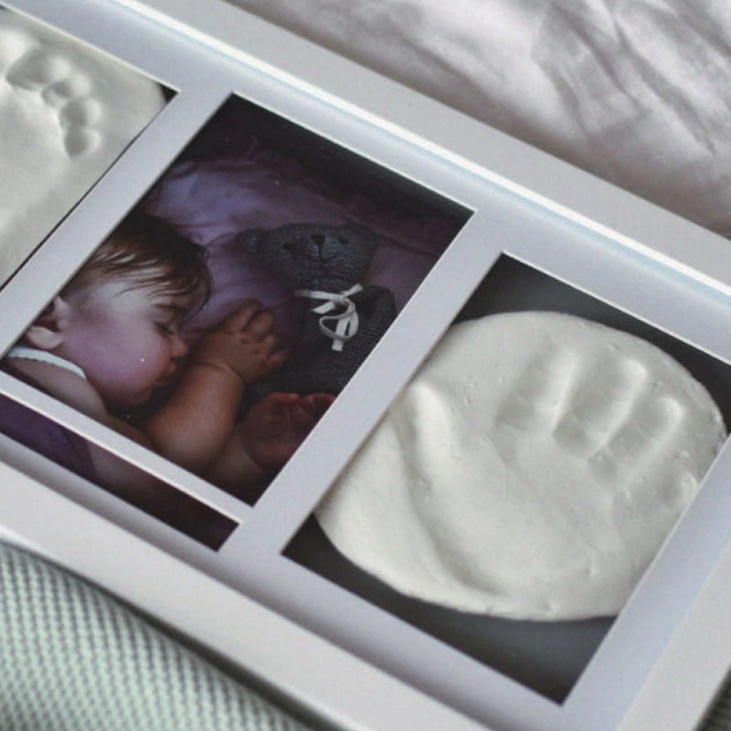 Vanilla Copenhargen バニラコペンハーゲン ハンド＆フット フォトフレーム プリントキット L 赤ちゃん ベビー 手形 足形 木製 手足型 粘土 メモリアル 成長記録