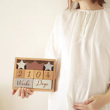 アマノッポ アニバーサリーつみき coccole story [cocory friends] 積み木 月齢フォト