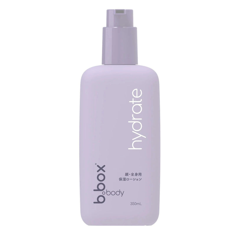 ビーボックスボディ b.box body ハイドレート hydrate ボディローション＜保湿用ローション＞ 保湿 スキンケア カサカサ 全身 顔 bbox b-box ベタつきにくい 肌のキメ整える フレッシュな心地よい香り 植物成分 エッセンシャルオイル配合