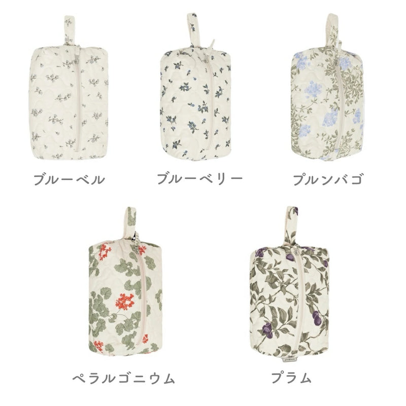 ガルボアンドフレンズ garbo&friends ポーチ おむつポーチ 全5色 キルティングトイレタリーバッグ