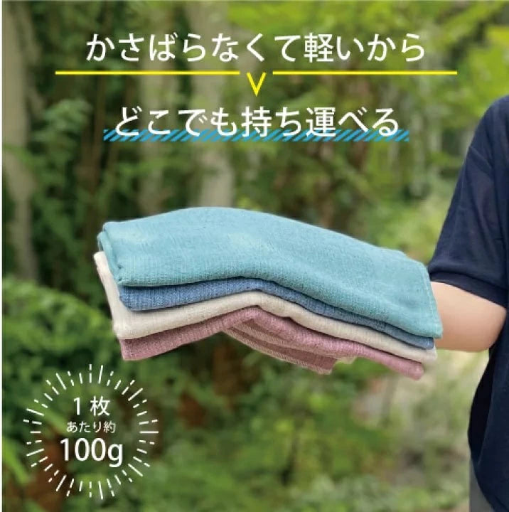 【予約販売中12/8出荷】MOKU バスタオル Lサイズ  [鉄紺カラーアイテム]