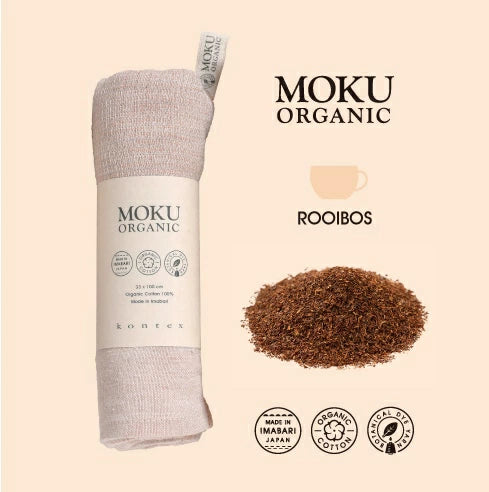MOKU ORGANIC モクオーガニック フェイスタオル 33×100cm 今治製 綿100％
