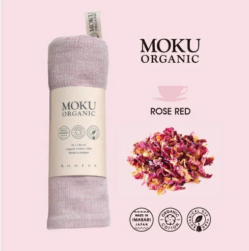 MOKU ORGANIC モクオーガニック フェイスタオル 33×100cm 今治製 綿100％