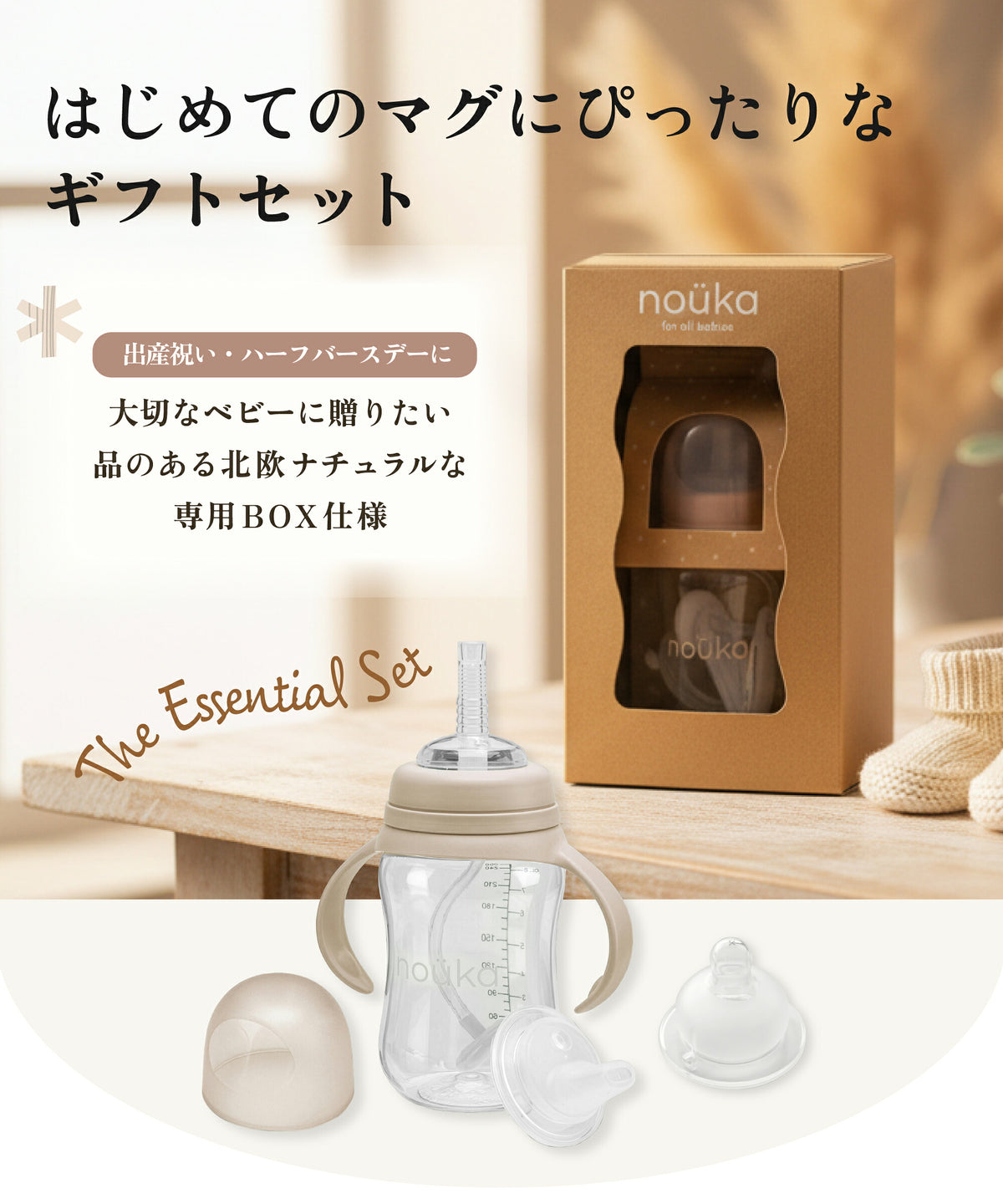 はじめてのマグにぴったりなギフトセット 専用BOX仕様