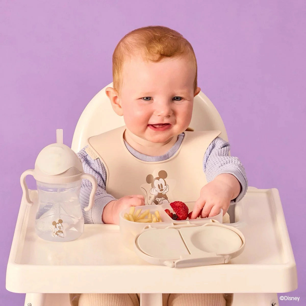 ディズニーシリコンビブ Disney Silicone Bib