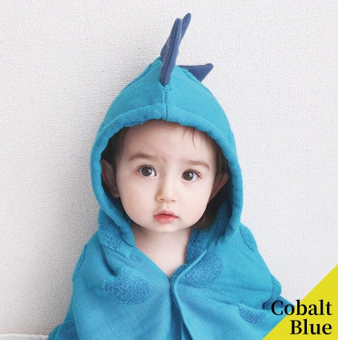 SOF 恐竜 フード付ポンチョ 今治バスタオル